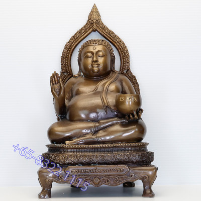LP Hong 2555 Phra SangKaChai 5 Inches Lap Statue Wat Su San...