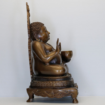 龙婆宏加持,善卡财金身5寸腿,佛历2555, Phra Sangkachai, Wat SuSan TungMon