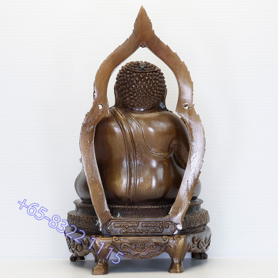 龙婆宏加持,善卡财金身5寸腿,佛历2555, Phra Sangkachai, Wat SuSan TungMon