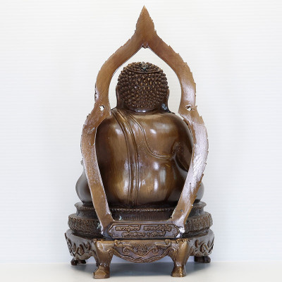 龙婆宏加持,善卡财金身5寸腿,佛历2555, Phra Sangkachai, Wat SuSan TungMon