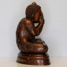 LP Yod 2565 Phra Pidta PokSap Statue 19cm Made 59 S/n:10