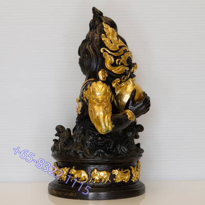 编号:246啪啦唬金身,龙婆Kloy佛历2555,瓦福考通,贴金打固