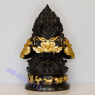 编号:246啪啦唬金身,龙婆Kloy佛历2555,瓦福考通,贴金打固