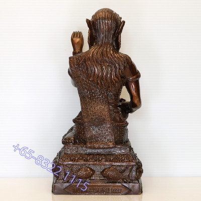 Mae NangKwak 3 Inches Lap Statue, Wat BangPhra 2559, Height 23cm