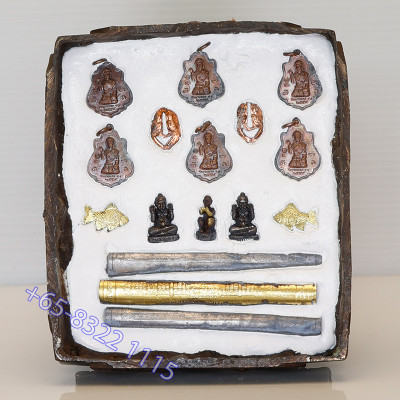 Wat BangPhra 2559 Mae NangKwak 3 Inches Lap Statue, Height 23cm