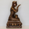 Wat BangPhra 2559 Mae NangKwak 3 Inches Lap Statue, Height 23cm