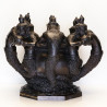 S/n:28, 8 Phra Rahu Incense Burner Wat KhoHong 2562, ID 11.5 cm