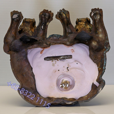 作1999尊,编号:1395第一期,龙莆伽隆座虎金身,佛历2550,Wat Khao Laem