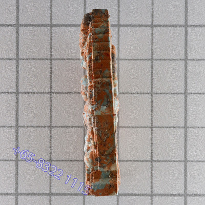 S/n:8 Phra KhunPaen Wat Pa Lelai 2558, Gold & Silver Takrut, Ashes