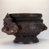S/n: 647 Phra RaHu Incense Censer (KaTangToop) Wat PiKulThong 2551 ID: 17 cm