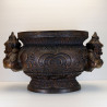 S/n: 647 Phra RaHu Incense Censer (KaTangToop) Wat PiKulThong 2551 ID: 17 cm