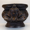 S/n: 647 Phra RaHu Incense Censer (KaTangToop) Wat PiKulThong 2551 ID: 17 cm