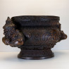 S/n: 647 Phra RaHu Incense Censer (KaTangToop) Wat PiKulThong 2551 ID: 17 cm