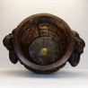 S/n: 647 Phra RaHu Incense Censer (KaTangToop) Wat PiKulThong 2551 ID: 17 cm