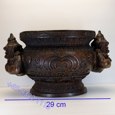 S/n: 647 Phra RaHu Incense Censer (KaTangToop) Wat PiKulThong...