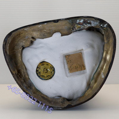 编号：109 虎头鲁士金身 21 厘米，佛历2560 Wat Kaeo Chaem Fa