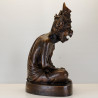 S/n:109 Tiger Head Phra Lersi Statue 21cm 2560 Wat Kaeo Chaem Fa