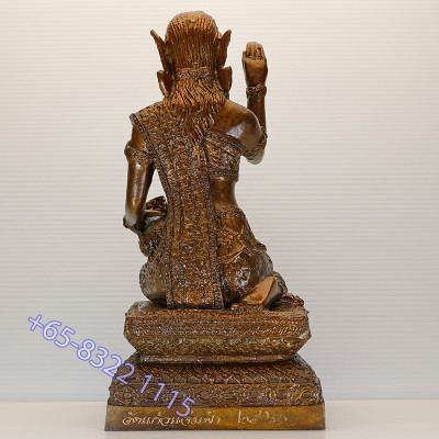 Mae Nang Kwak Statue 23cm 2560 Wat Kaeo Chaem Fa
