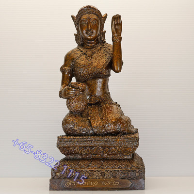 Mae Nang Kwak Statue 23cm 2560 Wat Kaeo Chaem Fa