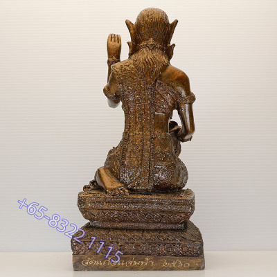 Mae Nang Kwak Statue 23cm 2560 Wat Kaeo Chaem Fa