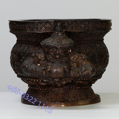 啦胡香炉,佛历2551,Wat PiKulThong 内径:12.5 厘米