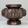 9 Famous Monks Chanted LP Nu-Inn 2557 Phra Rahu Joss Stick Burner, Height 11.5cm (S)