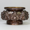 9 Famous Monks Chanted LP Nu-Inn 2557 Phra Rahu Joss Stick Burner, Height 10cm (M)