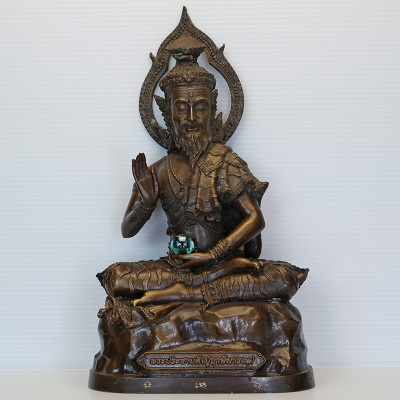 帊鲁士金身高 27cm,龙莆宏加持最后一批,佛历2557