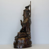 LP Hong Last Batch Phra Lersi 2557 Statue Height 27cm