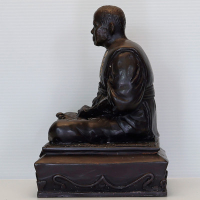 头班佛历2552 制造 499 编号：63 LP Keow 佛像 高 20cm Wat Hui Ngor
