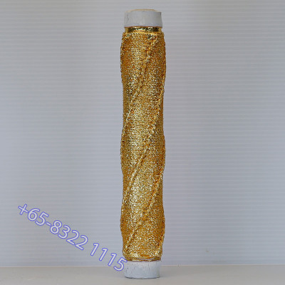 Made 999, LP Rak Hand Written Talisman Gold Pasted Takrut 21cm 2562