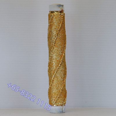 Made 999, LP Rak Hand Written Talisman Gold Pasted Takrut 21cm 2562