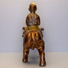 S/n:603 LP Yam 2551 KuManThong Ride Cow Statue Wat Sam Ngam