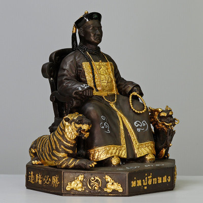 阿赞苏滨第一批，二哥丰金身，佛历 2553 额外手写护身符