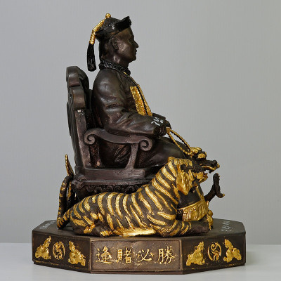 阿赞苏滨第一批，二哥丰金身，佛历 2553 额外手写护身符