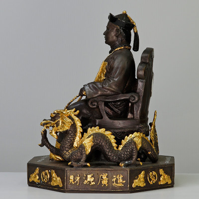 阿赞苏滨第一批，二哥丰金身，佛历 2553 额外手写护身符