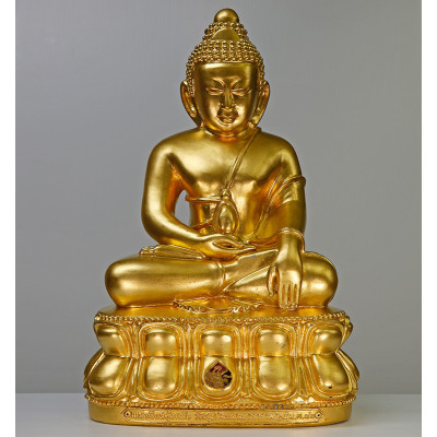 60周年大法会，佛历2540 Wat Suthat 贴金药师佛9寸腿金身43cm