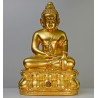 Wat SuThat 60 Anniversary Mass Chanted 2540 Gold Pasted Phra Kring Statue 43cm