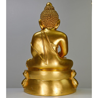 60周年大法会，佛历2540 Wat Suthat 贴金药师佛9寸腿金身43cm