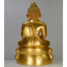 Wat SuThat 60 Anniversary Mass Chanted 2540 Gold Pasted Phra Kring Statue 43cm