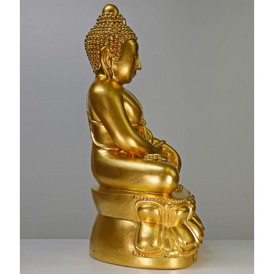60周年大法会，佛历2540 Wat Suthat 贴金药师佛9寸腿金身43cm