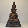 LP ThongDam 9 Face Buddha Statue 31cm B.E.2565 S/n:216 Made 599pcs