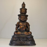 Made 599 S/n:216, LP ThongDam 9 Face Millionaire Buddha 2565 Wat Tham TaPian Thong, 5 inches Lap