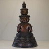 Made 599 S/n:216, LP ThongDam 9 Face Millionaire Buddha 2565 Wat Tham TaPian Thong, 5 inches Lap