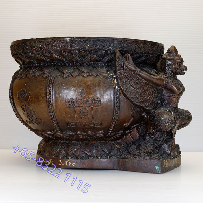 Wat Kaeo Chaem Fa 2560 Phayakrut 香炉口 ID：16cm
