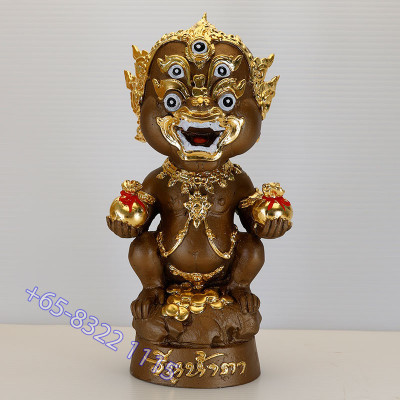 阿赞苏滨加持，佛历2566，四耳五眼金身16cm，做399尊