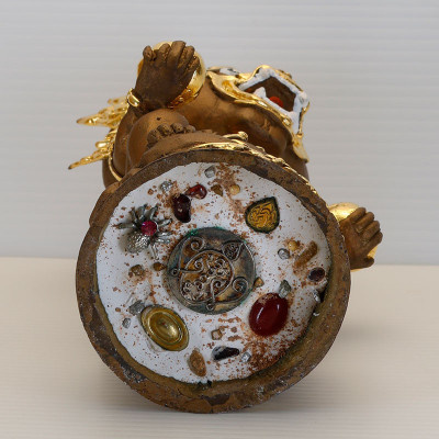 阿赞苏滨加持，佛历2566，四耳五眼金身16cm，做399尊