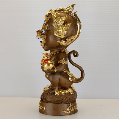 阿赞苏滨加持，佛历2566，四耳五眼金身16cm，做399尊