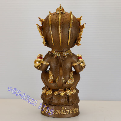 阿赞苏滨加持，佛历2566，四耳五眼金身16cm，做399尊