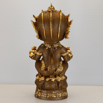 阿赞苏滨加持，佛历2566，四耳五眼金身16cm，做399尊